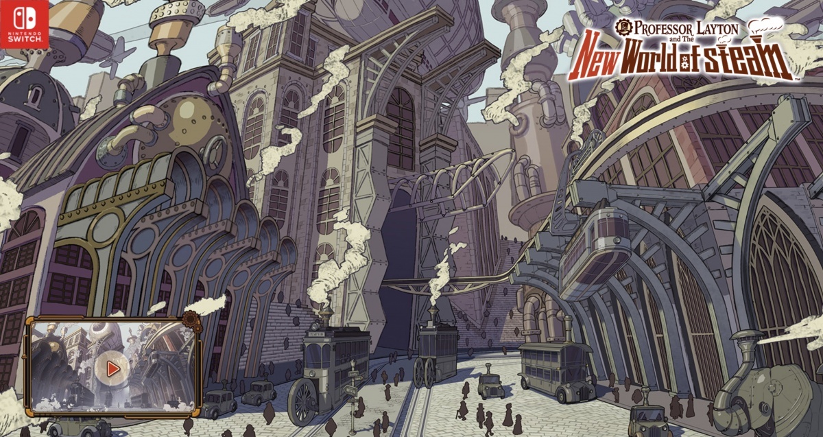 Image for News: Professor Layton and the New World of Steam announced!